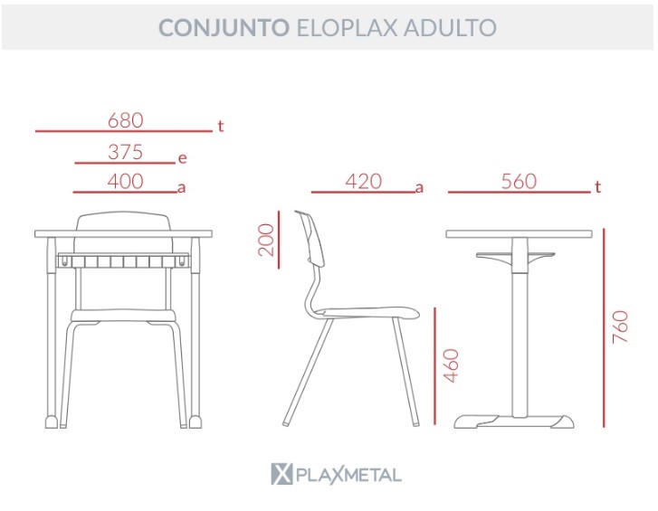 Conjunto Eloplax ADULTO